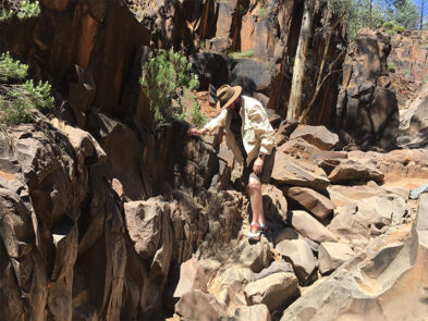David at Sacred canyon