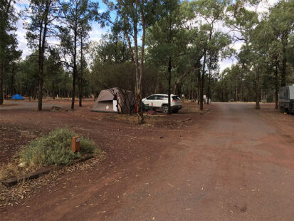 Low season Wilpena Pound Campsite